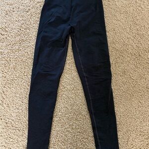 Alphalete Amplify Heathered Black Leggings, S